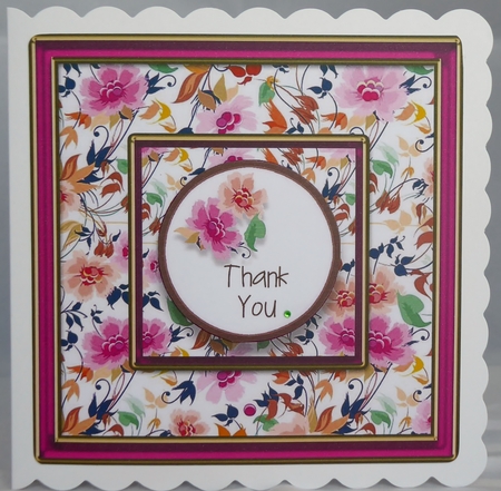 Spring Blooms Everywhere Card Topper  by Irene Woods