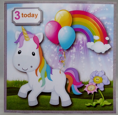 Unicorn birthday by Irene Woods