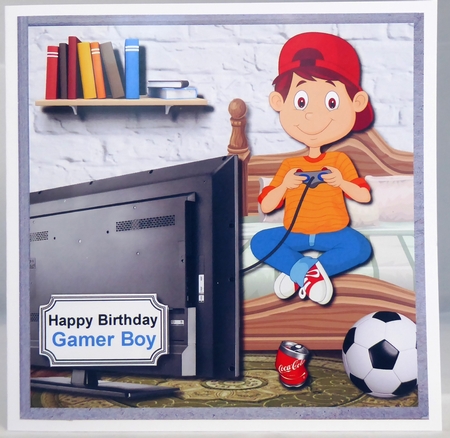 Gamer Boy by Irene Woods