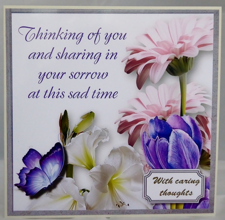 Sympathy card 2 by Irene Woods
