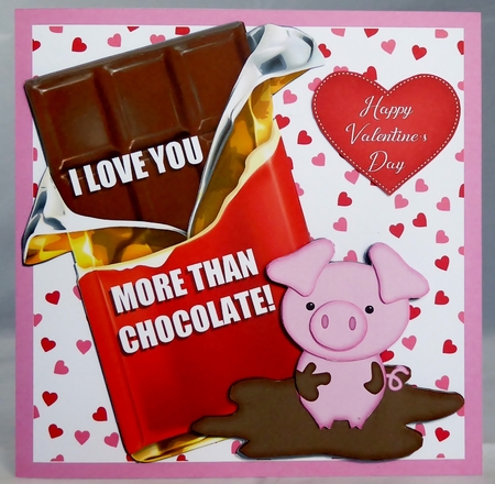 I LOVE YOU MORE THAN CHOCOLATE by Irene Woods