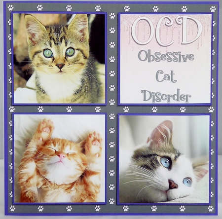 LOVE CATS 6X6 by Irene Woods