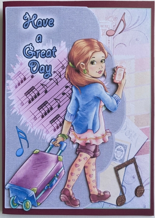 Mini Kit - Have A Great Day # 3  by Irene Woods