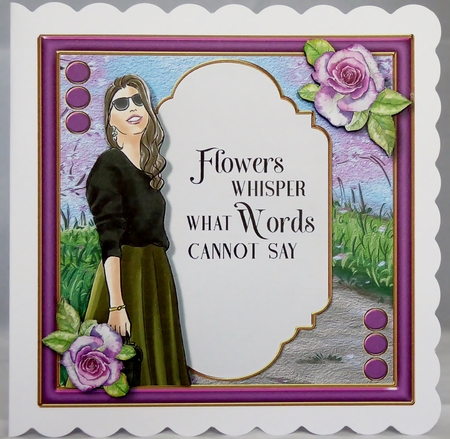 Flower Path 1 by Irene Woods