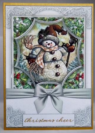 Christmas Pyramage mini kit 2 24 by Irene Woods