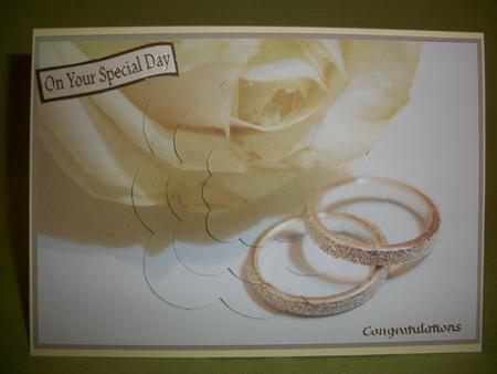 Silver Wedding Rings Scalloped Pyramage by Irene Woods