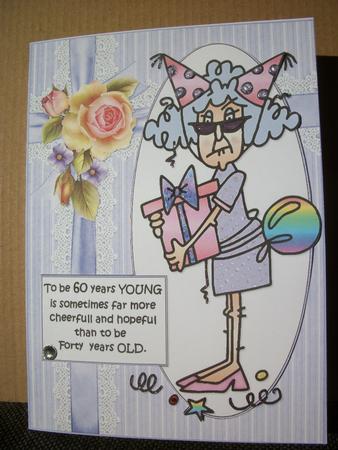 Stella Likes Being 60,70,80,90, Years Young Mini Kit by Irene Woods