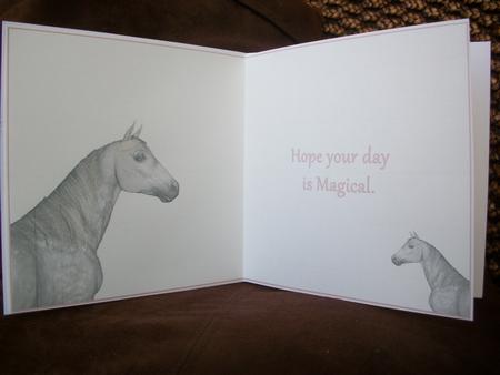 Horse Magic Insert by Irene Woods