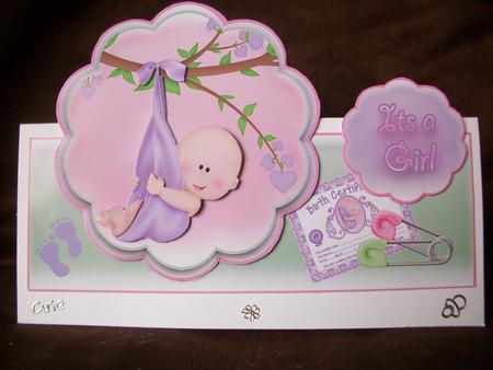 New Baby Girl #1 by Irene Woods
