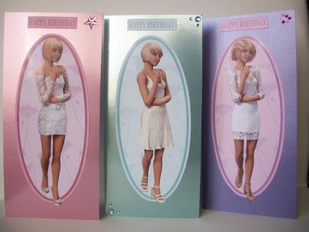 Teen Girl Toppers and Tags by Irene Woods