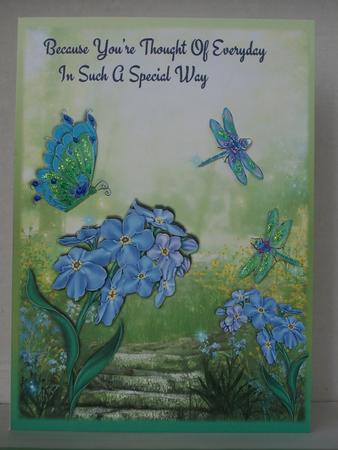 Forgetmenot Fantasy by Irene Woods