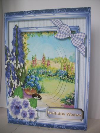 Roses and Foxgloves Pyramid  by Irene Woods