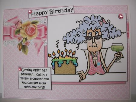 Stella Has a Senior Moment Quick Card by Irene Woods