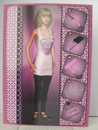 Girl 2 Teen 5 by Irene Woods