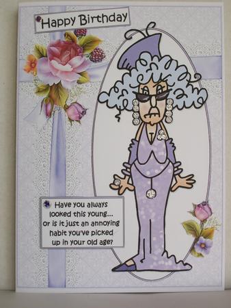 Stella Looking Young Quick Card by Irene Woods