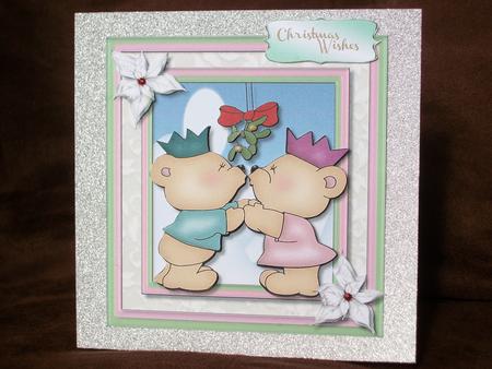 8x8 Mini Kit , Kissing Under the Mistletoe  by Irene Woods