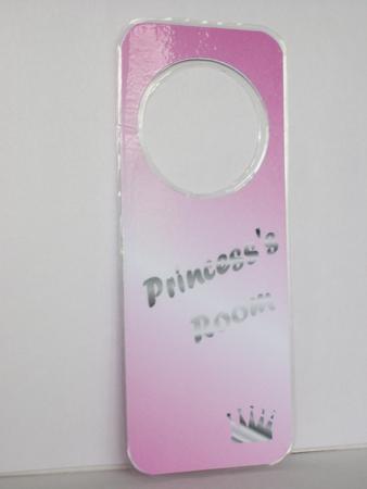 Princess's Room Door Hanger by Irene Woods