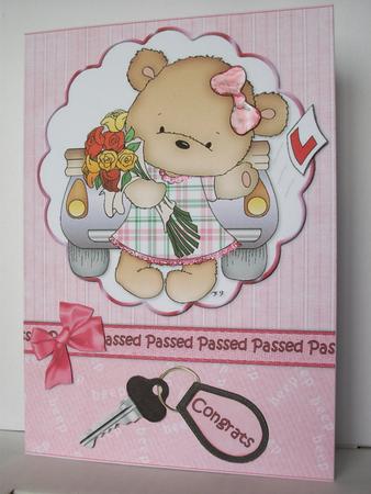 Yipee She's Passed, Driving Test Quick Card by Irene Woods
