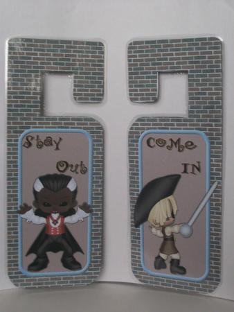 Doorhanger Boy by Irene Woods