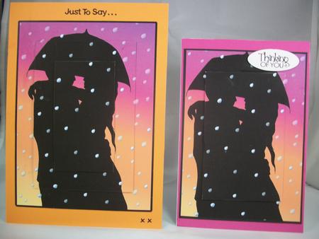 Lovers in the Rain by Irene Woods