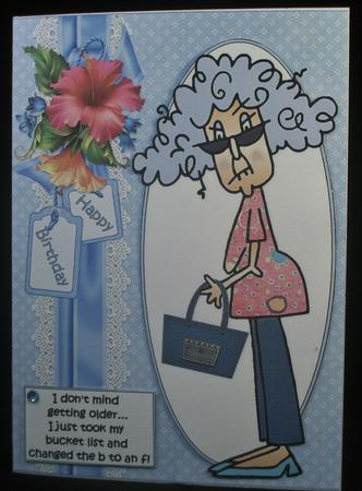 Stella and Her Bucket List Quick Card by Irene Woods