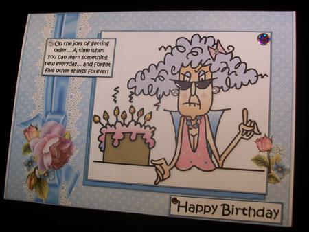 Stella Learns Something New Every Day Quick Card by Irene Woods
