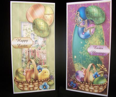 2 Gorgeous Dl Easter Toppers by Irene Woods