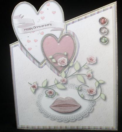 Simply Pink Quick Card by Irene Woods
