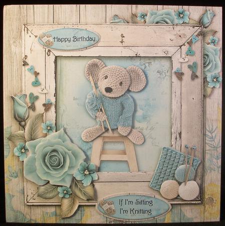 Knitting Keeps Me from Unraveling by Irene Woods