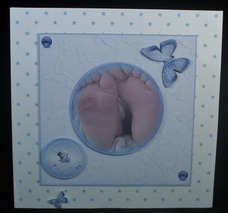 Baby Feet Boy by Irene Woods