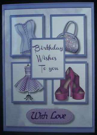 Lovely Girls Birthday Boxes  by Irene Woods