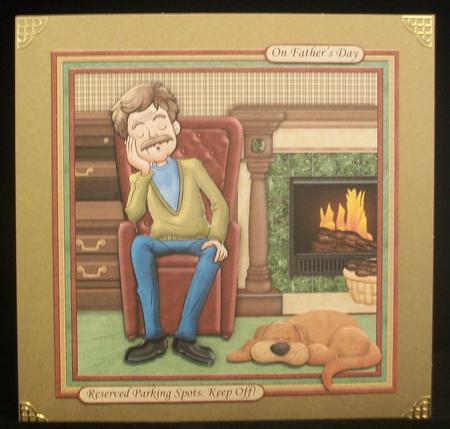 Reserved Parking Birthday Fathers Day Retirement Mini Kit by Irene Woods