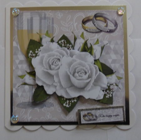 Wedding Roses Mini Kit by Helen Darrington