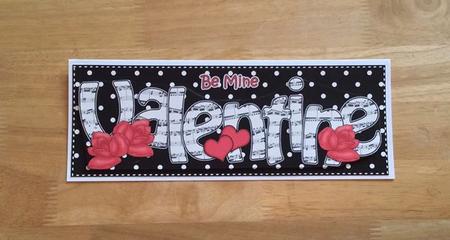 Large Dl Valentine Hearts & Roses 3D Decoupage by Jo Taylor