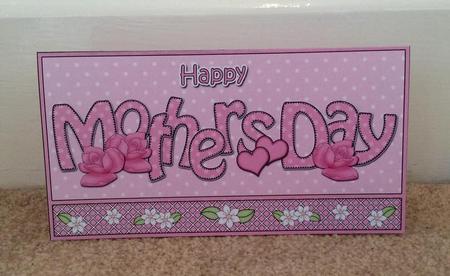 Mothers Day Roses Money or Gift Wallet Card Kit by Jo Taylor