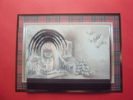 Coming Home for Christmas Tunnel Card Front Featured Gallery Photo