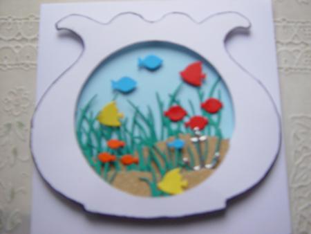 Fish Bowl Card Template - Cu4cu by CAROL HARRIS
