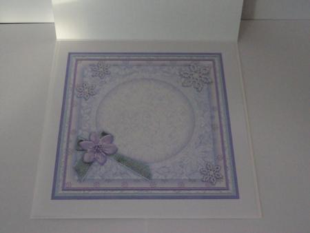 Christmas Insert for Lilac Baubles Collection by Lynda Davies