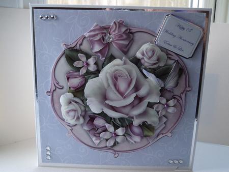 White Roses by Lynda Davies