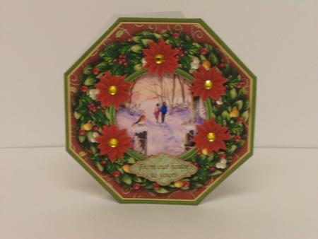 Christmas Wreath Builder Winter Walk Mini Kit by Lynda Davies