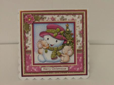 Snow Buddies the Finishing Touch Christmas Mini Kit by Lynda Davies