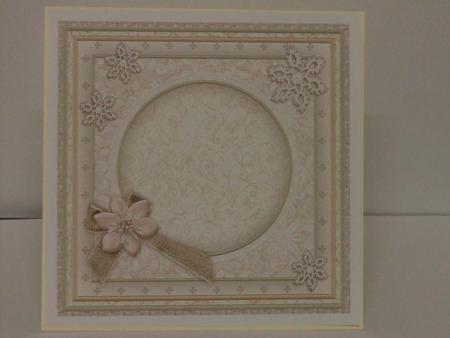 Christmas Insert for Cream Baubles Collection by Lynda Davies