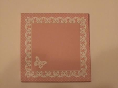 Butterflies & Lace 4 x 4 Square Card Box Mini Kit Featured Gallery Photo