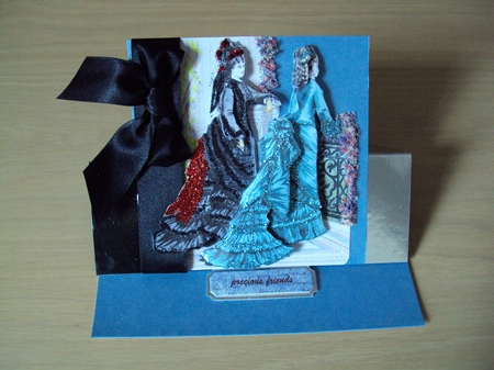 Two Victorian Ladies Decoupage Sheet by Patricia Clayton