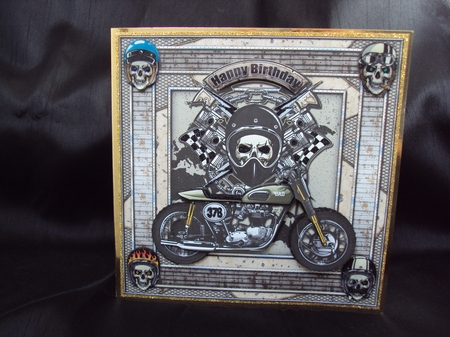 Riders 8x8 Decoupage Mini Kit Featured Gallery Photo