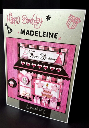Birthday Boutique - Pink and Black by Sheila Jones