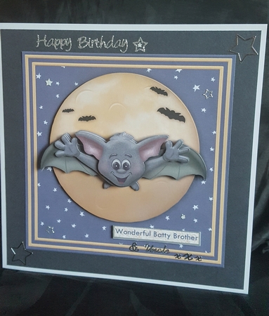 From One Daft Bat to Another Birthday or Halloween Mini Kit by Sheila Jones