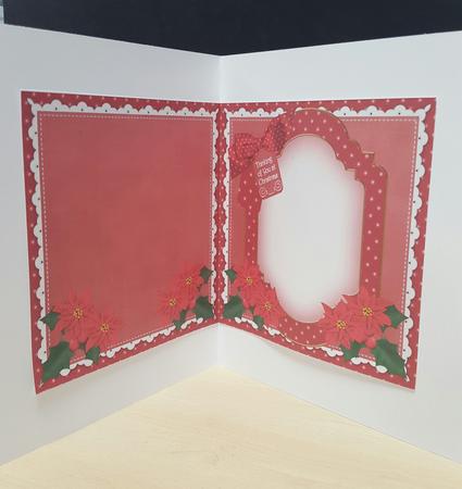 Red Robin Thinking of You to Fit 6in Folded Insert by Sheila Jones