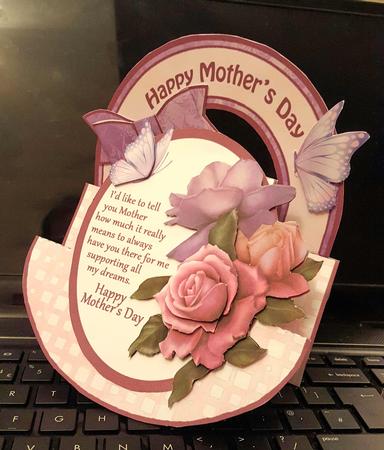 Stepper Rocker - Belle Epoque Roses (mother's Day) by Sheila Jones