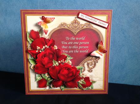 You Are the World Red Roses Verse 8x8 Mini Kit Featured Gallery Photo